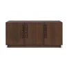 Unda sideboard 146x68x50 cm, Dark Stained Oak