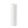 Uyuni LED Blockljus vit Ø7,8 cm, 25 cm