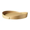 V43 Top bricka Ø38 cm, Lacquered oak