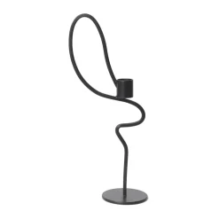 Valse ljusstake high, Black