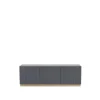Vass 40 135 sideboard, storm grey, vit ek p2 sockel