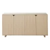 Vidja sideboard, Vitpigmenterad ek