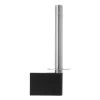 Vipp4 extra toalettpappershållare, Stainless steel