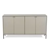 Volt sideboard 80x148 cm, Beige-svart
