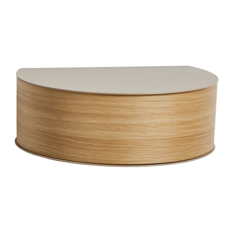 Wallie wall drawer hylla, Beige-ek