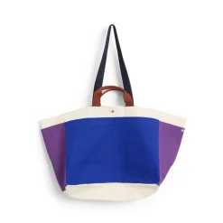 Weekend Bag Organic väska M, Electric blue multi