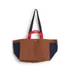 Weekend Bag Organic väska S, Brown multi