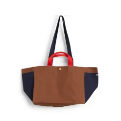 Weekend Bag Organic väska S, Brown multi