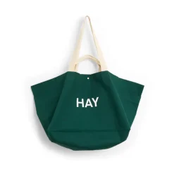 Weekend Bag Organic väska L, Dark green
