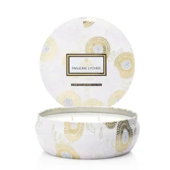 3-wick in a tin ljus 40 timmar, Panjore Lychee