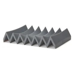 Zigzag tvålfat, grå