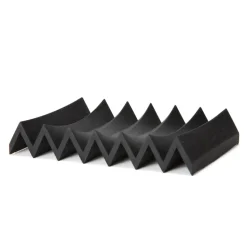 Zigzag tvålfat, svart